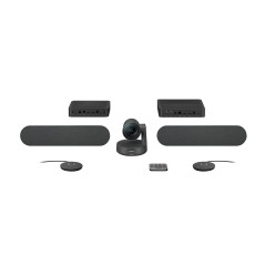 Logitech Rally Plus Video Conference Kit (960-001242) - Premium, High-Definition Video Conferencing Solution